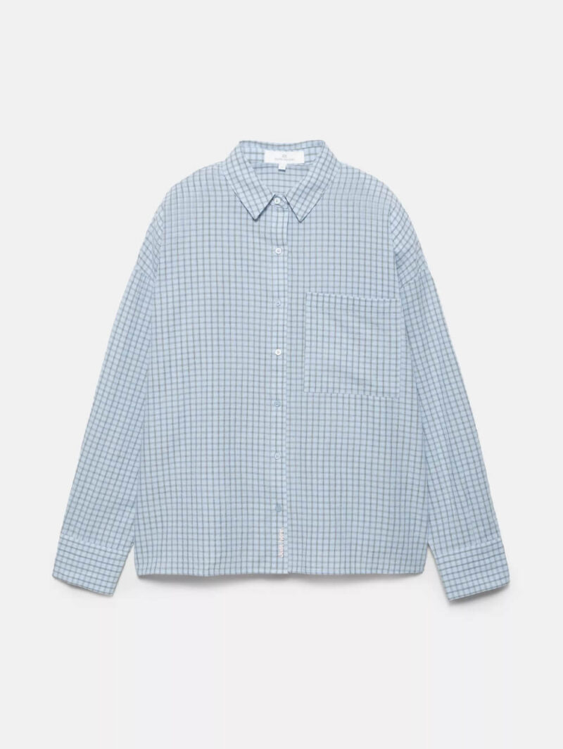 Check shirt with pocket